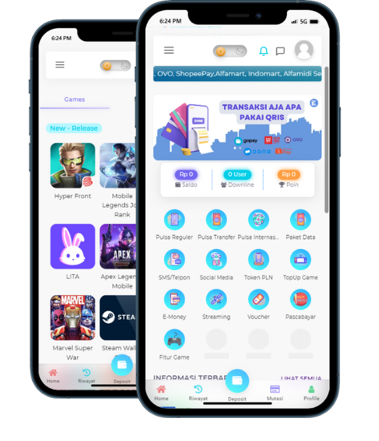 Reseller | Distributor SMM Panel, Pulsa, Topup Game No.1 Indonesia
